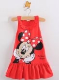 Vestido Minnie Vermelho