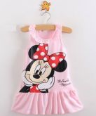 Vestido Minnie Rosa